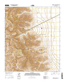 Hembrillo Canyon 2017 topographic map thumbnail