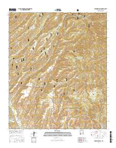 Hendricks Peak 2017 topographic map thumbnail