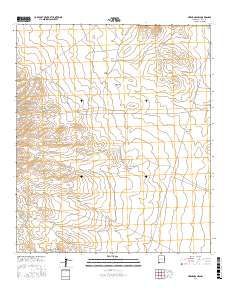 Hermanas NW 2017 topographic map thumbnail