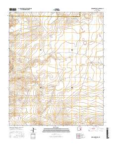 Hernandez Lake 2017 topographic map thumbnail