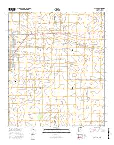 Hobbs East 2017 topographic map thumbnail
