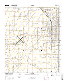 Hobbs West 2017 topographic map thumbnail