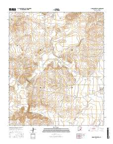 Hondo Reservoir 2017 topographic map thumbnail