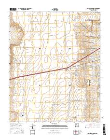 La Mesita Negra SE 2017 topographic map thumbnail