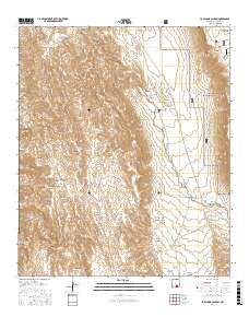 La Paloma Canyon 2017 topographic map thumbnail