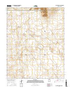 La Segita Peaks NE 2017 topographic map thumbnail