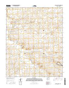Laguna Castillo 2017 topographic map thumbnail