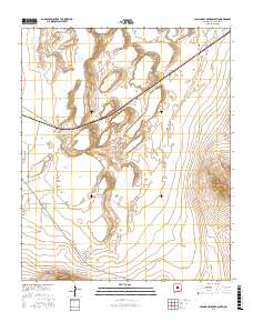 Laguna Del Perro South 2017 topographic map thumbnail
