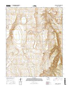 Laguna La Monia 2017 topographic map thumbnail