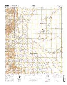 Lake Lucero 2017 topographic map thumbnail