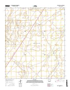 Lake Lucero SE 2017 topographic map thumbnail