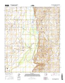 Lake McMillan North 2017 topographic map thumbnail