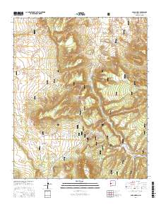 Largo Mesa 2017 topographic map thumbnail