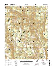Las Tablas 2017 topographic map thumbnail