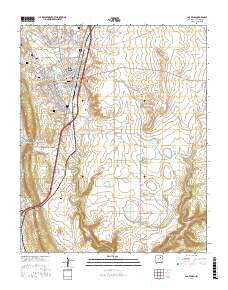 Las Vegas 2017 topographic map thumbnail