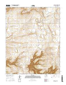 Las Vegas SE 2017 topographic map thumbnail