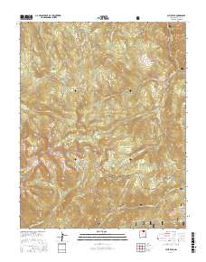 Latir Peak 2017 topographic map thumbnail