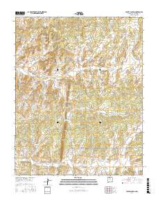 Leavry Canyon 2017 topographic map thumbnail