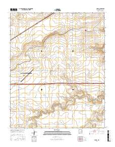 Lesbia 2017 topographic map thumbnail
