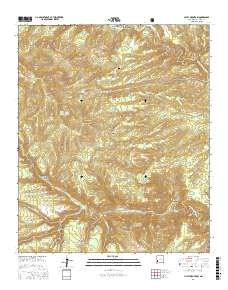 Lilley Mountain 2017 topographic map thumbnail