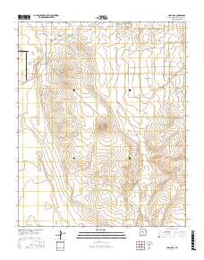 Lobo Hill 2017 topographic map thumbnail
