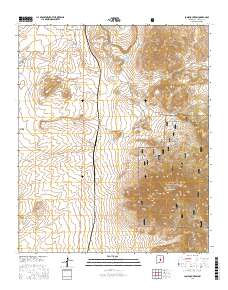 Lone Mountain 2017 topographic map thumbnail