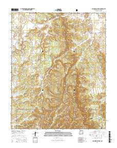 Los Indios Canyon 2017 topographic map thumbnail
