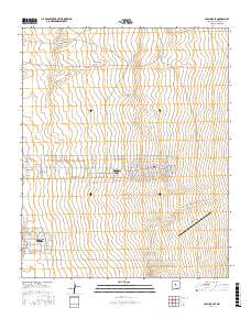 Los Lunas SE 2017 topographic map thumbnail