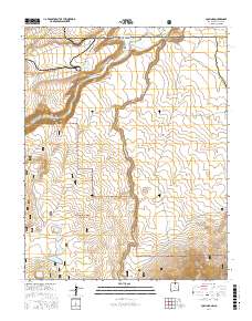 Los Pinos 2017 topographic map thumbnail