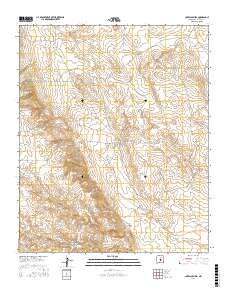 Lovelace Mesa 2017 topographic map thumbnail