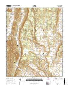 Lucero 2017 topographic map thumbnail