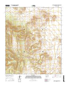 Luera Mountains East 2017 topographic map thumbnail