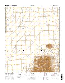 Luera Mountains NW 2017 topographic map thumbnail