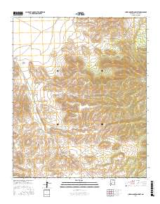 Luera Mountains West 2017 topographic map thumbnail