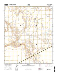 Lumley Lake 2017 topographic map thumbnail