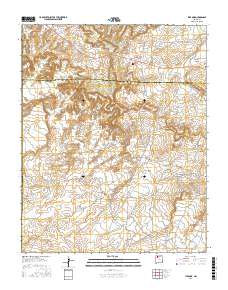 Lybrook 2017 topographic map thumbnail