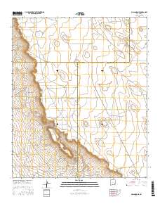 Maljamar NE 2017 topographic map thumbnail