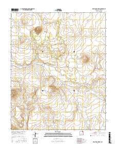 Malpie Mountain 2017 topographic map thumbnail