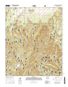 Mangas Mountain 2017 topographic map thumbnail