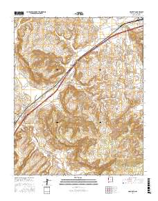 Manuelito 2017 topographic map thumbnail