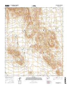 Massacre Peak 2017 topographic map thumbnail
