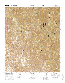 Maverick Mountain 2017 topographic map thumbnail