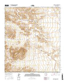 McVeigh Hills 2017 topographic map thumbnail