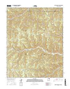 McWilliams Canyon 2017 topographic map thumbnail
