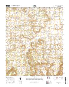 Mecate Meadow 2017 topographic map thumbnail