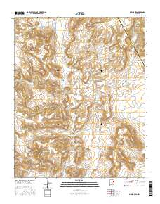 Medina Mesa 2017 topographic map thumbnail