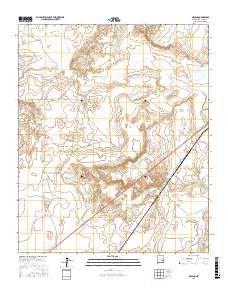 Melena 2017 topographic map thumbnail