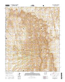 Mesa Cencerro 2017 topographic map thumbnail