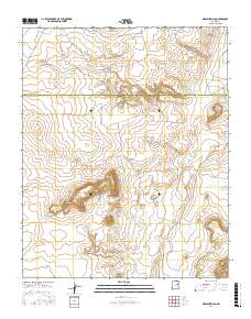 Mesa Cherisco 2017 topographic map thumbnail