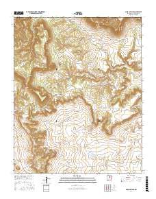 Mesa Chupinas 2017 topographic map thumbnail
